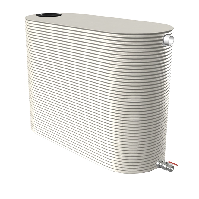 Kingspan 5000 Litre Slimline Water Tank in Dune Colorbond