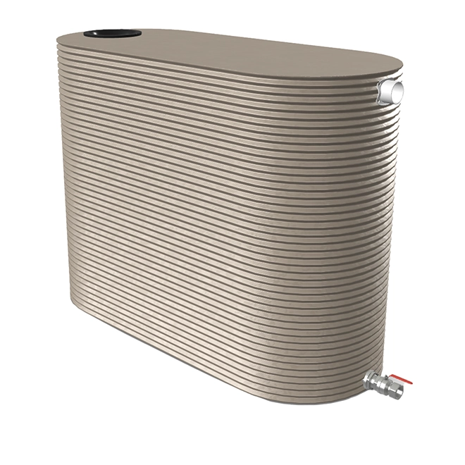 Kingspan 5000 Litre Slimline - Jasper Kingspan 5000 Litre Slimline Water Tank in Jasper Colorbond