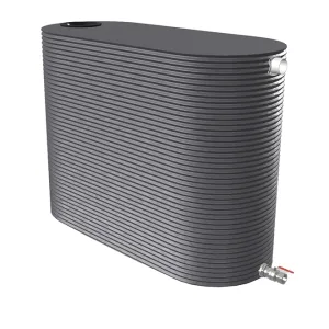 Kingspan 5000 Litre Slimline Water Tank in Monument Colorbond