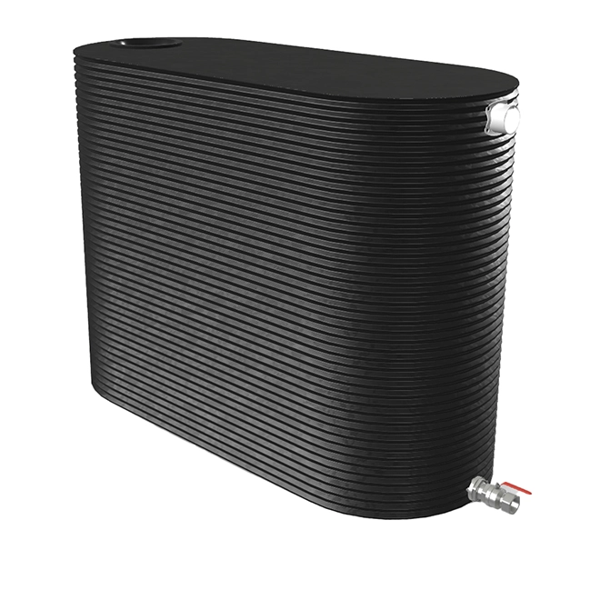 Kingspan 5000 Litre Slimline Water Tank in Night Sky Colorbond