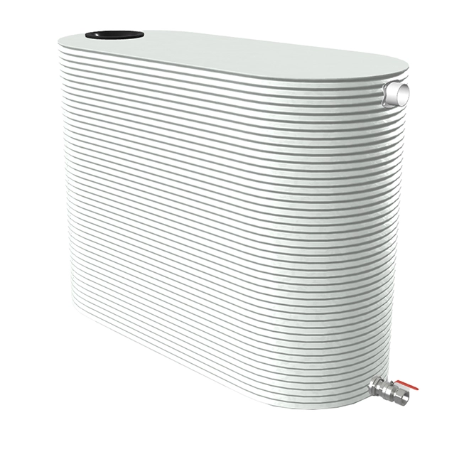 Kingspan 5000 Litre Slimline Water Tank in Shale Grey Colorbond