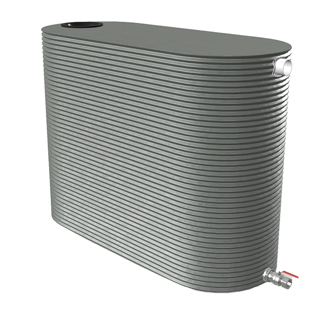 Kingspan 5000 Litre Slimline - Woodland Grey Kingspan 5000 Litre Slimline Water Tank in Woodland Grey Colorbond